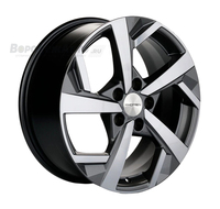 Khomen Wheels KHW1712 7*17 5/112 ET43 d57,1 Gray-FP