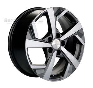 Khomen Wheels KHW1712 7*17 5/112 ET43 d57,1 Gray-FP