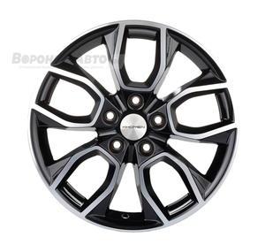Khomen Wheels KHW1713 7*17 5/114,3 ET45 d67,1 Black-FP