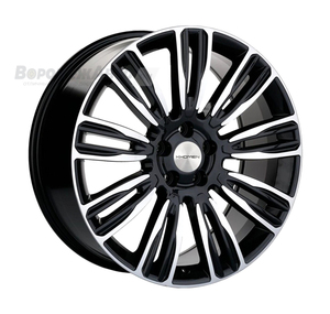 Khomen Wheels KHW2004 8,5*20 5/120 ET45 d72,6 Black-FP
