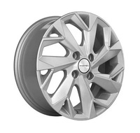 Khomen Wheels KHW1402 5,5*14 4/100 ET43 d67,1 F-Silver