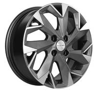 Khomen Wheels KHW1402 5,5*14 4/100 ET43 d67,1 Gray-FP