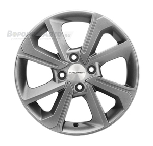 Khomen Wheels KHW1501 6*15 4/100 ET46 d54,1 Gray