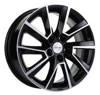Khomen Wheels KHW1507 6*15 5/100 ET40 d57,1 Black-FP