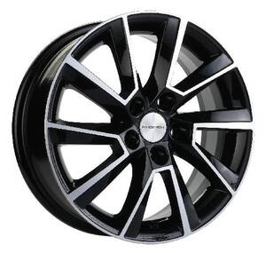 Khomen Wheels KHW1507 6*15 5/100 ET40 d57,1 Black-FP