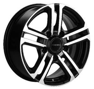Khomen Wheels KHW1602 6,5*16 5/139,7 ET40 d98,5 Black-FP