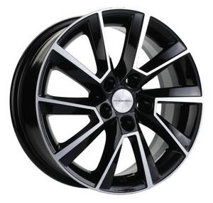 Khomen Wheels KHW1604 6*16 5/100 ET38 d57,1 Black-FP