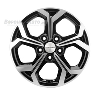 Khomen Wheels KHW1606 6,5*16 5/114,3 ET50 d67,1 Black-FP
