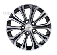 Khomen Wheels KHW1610 6,5*16 5/108 ET50 d63,3 Black-FP