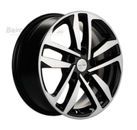 Khomen Wheels KHW1612 6,5*16 5/114,3 ET43 d67,1 Black-FP