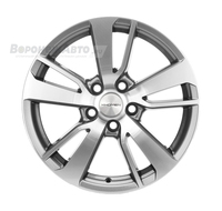 Khomen Wheels KHW1704 7*17 5/114,3 ET38 d67,1 Gray-FP