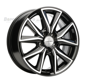 Khomen Wheels KHW1706 7*17 5/114,3 ET50 d67,1 Black-FP