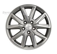 Khomen Wheels KHW1706 7*17 5/114,3 ET39 d60,1 G-Silver-FP