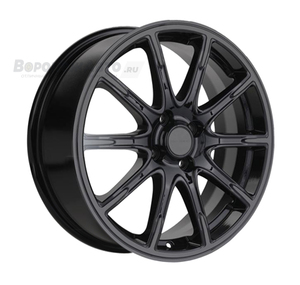 Khomen Wheels KHW1707 6,5*17 4/100 ET43 d60,1 Black-FP matt