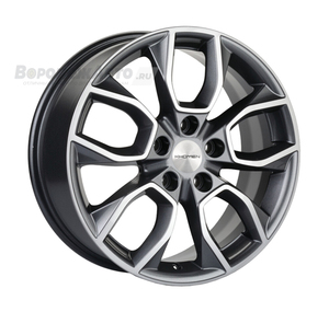 Khomen Wheels KHW1713 7*17 5/114,3 ET45 d67,1 Gray-FP