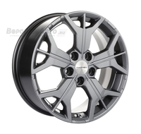 Khomen Wheels KHW1715 7*17 5/114,3 ET39 d60,1 Gray-FP