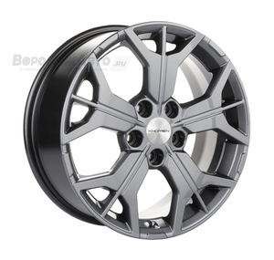 Khomen Wheels KHW1715 7*17 5/114,3 ET45 d67,1 Gray-FP
