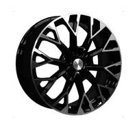 Khomen Wheels KHW1718 7*17 5/108 ET40 d54,1 Black-FP