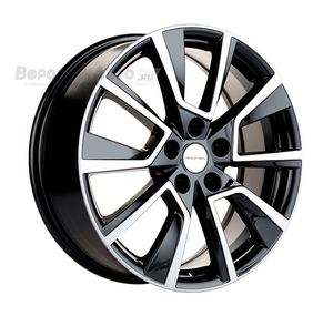 Khomen Wheels KHW1802 7*18 5/114,3 ET35 d66,1 Black-FP