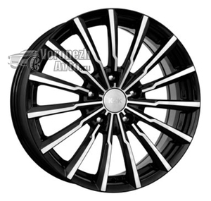 КиК Акцент 5,5*14 4/100 ET39 d67,1 Алмаз чёрный