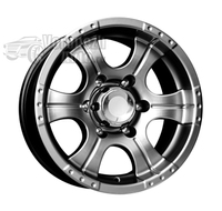 КиК Байконур 7*15 6/139,7 ET20 d110,1 Дарк Платинум
