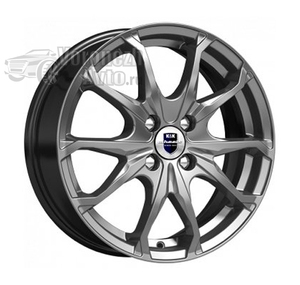 КиК Brent 6*16 4/98 ET35 d58,5 Дарк Платинум