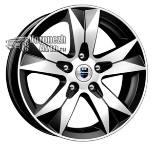 КиК Crossline 6,5*16 5/114,3 ET47 d66,1 Алмаз чёрный