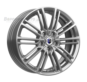 КиК Эрфурт 7*17 5/108 ET50 d63,35 Дарк Платинум