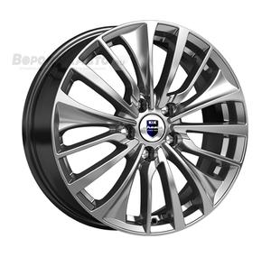 КиК KC751 6,5*17 4/98 ET35 d58,5 Дарк Платинум