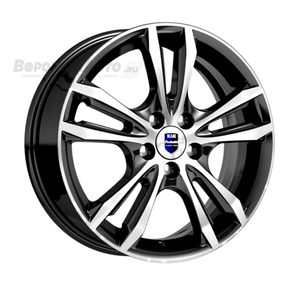КиК KC866 6*16 5/112 ET40 d66,6 Алмаз чёрный