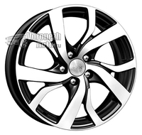 КиК Палермо 6,5*16 5/100 ET42 d57,1 Алмаз чёрный