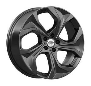 Скад KL-1163 7,5*19 5/114,3 ET35 d60,1 Чёрный бархат