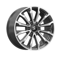 КиК KP006 8,5*20 6/139,7 ET33 d100,1 Diamond Black