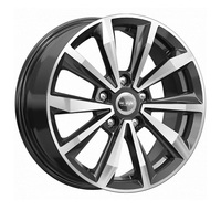 КиК KC974 6,5*16 5/112 ET46 d57,1 Алмаз чёрный