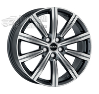 MAK Birmingham 8*19 5/120 ET38 d72,6 Gun Metallic-Mirror Face
