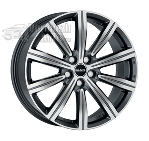 MAK Birmingham 8*19 5/112 ET28 d66,45 Gun Metallic-Mirror Face