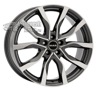 MAK Highlands 7*17 5/108 ET45 d63,4 Gun Metallic-Mirror Face