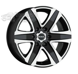 MAK Stone 6 8*18 6/130 ET53 d84,1 Black Mirror