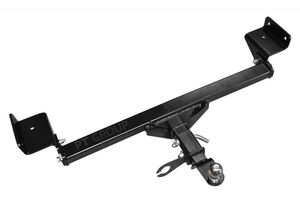 Фаркоп (ТСУ) PT GROUP для HYUNDAI Creta 2016 - черный, съемный квадрат оцинкованный