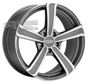 OZ Racing Montecarlo HLT 9,5*20 5/112 ET33 d79 Matt Dark Graphite Diamond Cut