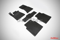 Резиновый коврик Seintex сетка для Audi A8 III (D4) 2010-2017