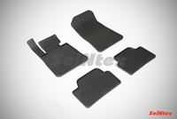 Резиновый коврик Seintex сетка для BMW 1 Ser E-81-88 2004-2013