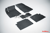 Резиновый коврик Seintex сетка для Chevrolet AVEO 2006-2011