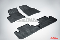 Резиновый коврик Seintex сетка для Chevrolet REZZO 2004-2010