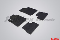 Резиновый коврик Seintex сетка для Citroёn С 3 2002-2009