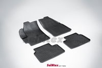 Резиновый коврик Seintex сетка для Daewoo MATIZ II 2000-