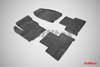 Резиновый коврик Seintex сетка для Ford S-MAX 2006-2015