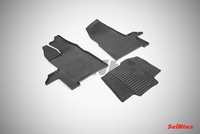 Резиновый коврик Seintex сетка для Ford TRANSIT 2014-