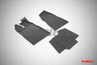 Резиновый коврик Seintex сетка для Ford TRANSIT Custom 2014-