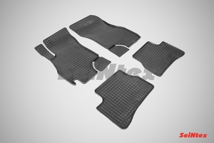 Резиновый коврик Seintex сетка для Hyundai ACCENT 2000-2012